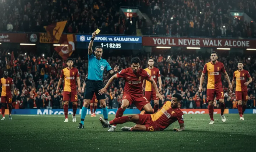 Liverpool Deplasmanında Galatasaray’ı Bekleyen Kart Riski ve Tur Atlama Mücadelesi