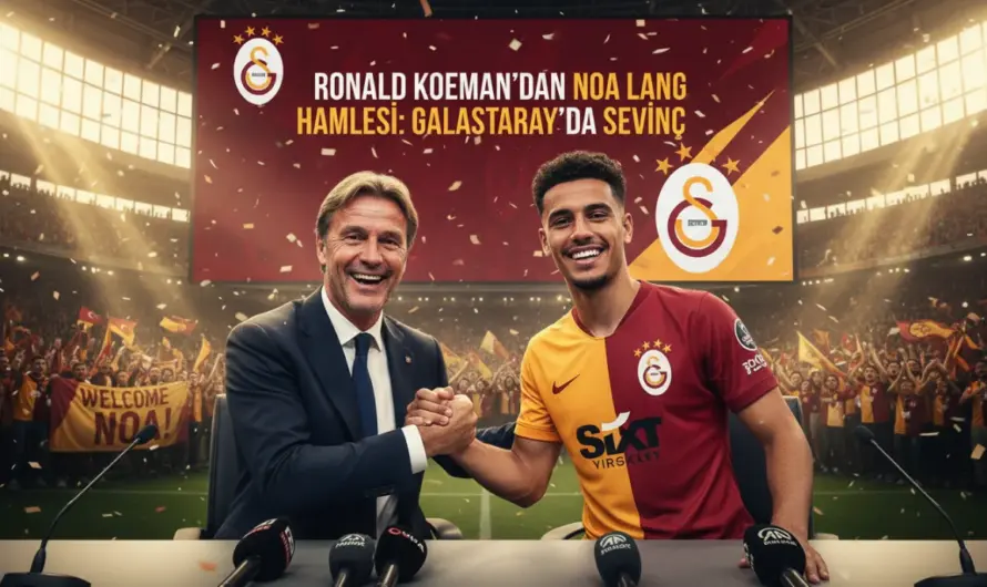 Ronald Koeman’dan Noa Lang Hamlesi: Galatasaray’da Sevinç