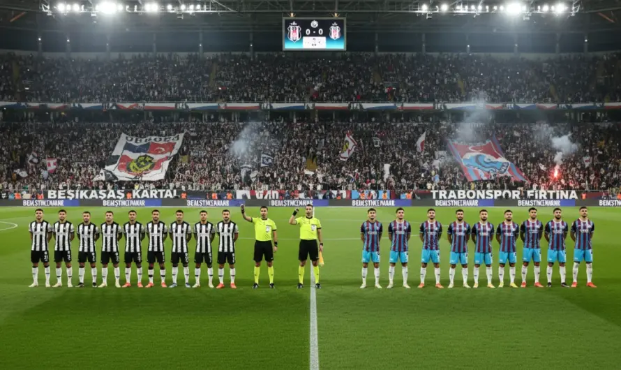 Dev Derbiye Genç Düdük: Beşiktaş-Trabzonspor Maçı Hakemi