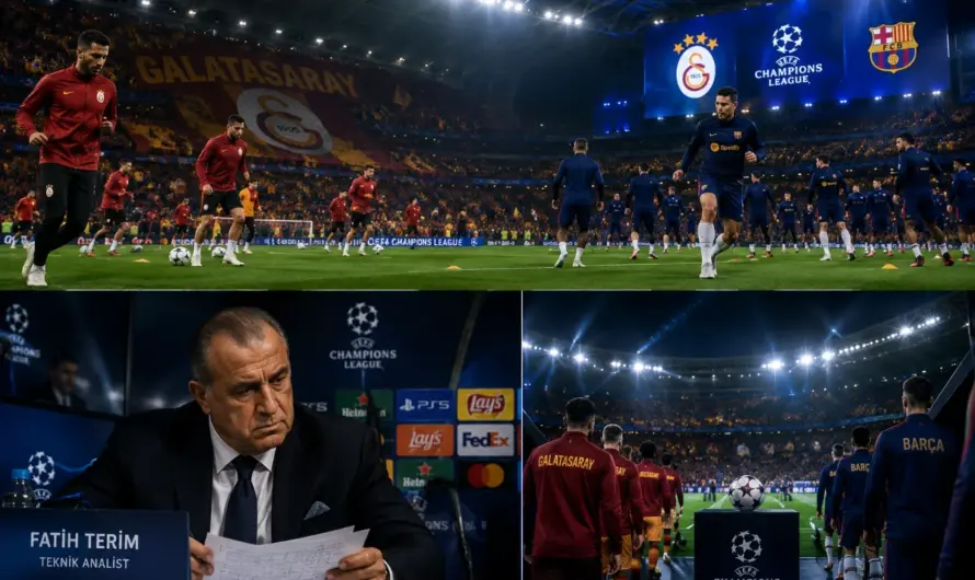 Şampiyonlar Ligi’nde Dev Randevu: Fatih Terim UEFA Adına Sahada