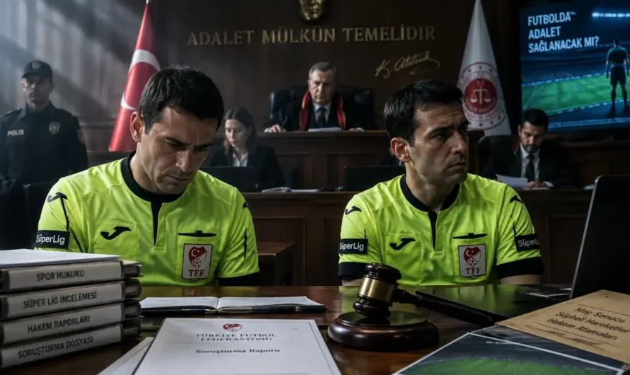 Türk Futbolunda Şike ve Bahis Dosyası: Hakemler İçin Tutuklama İstemi